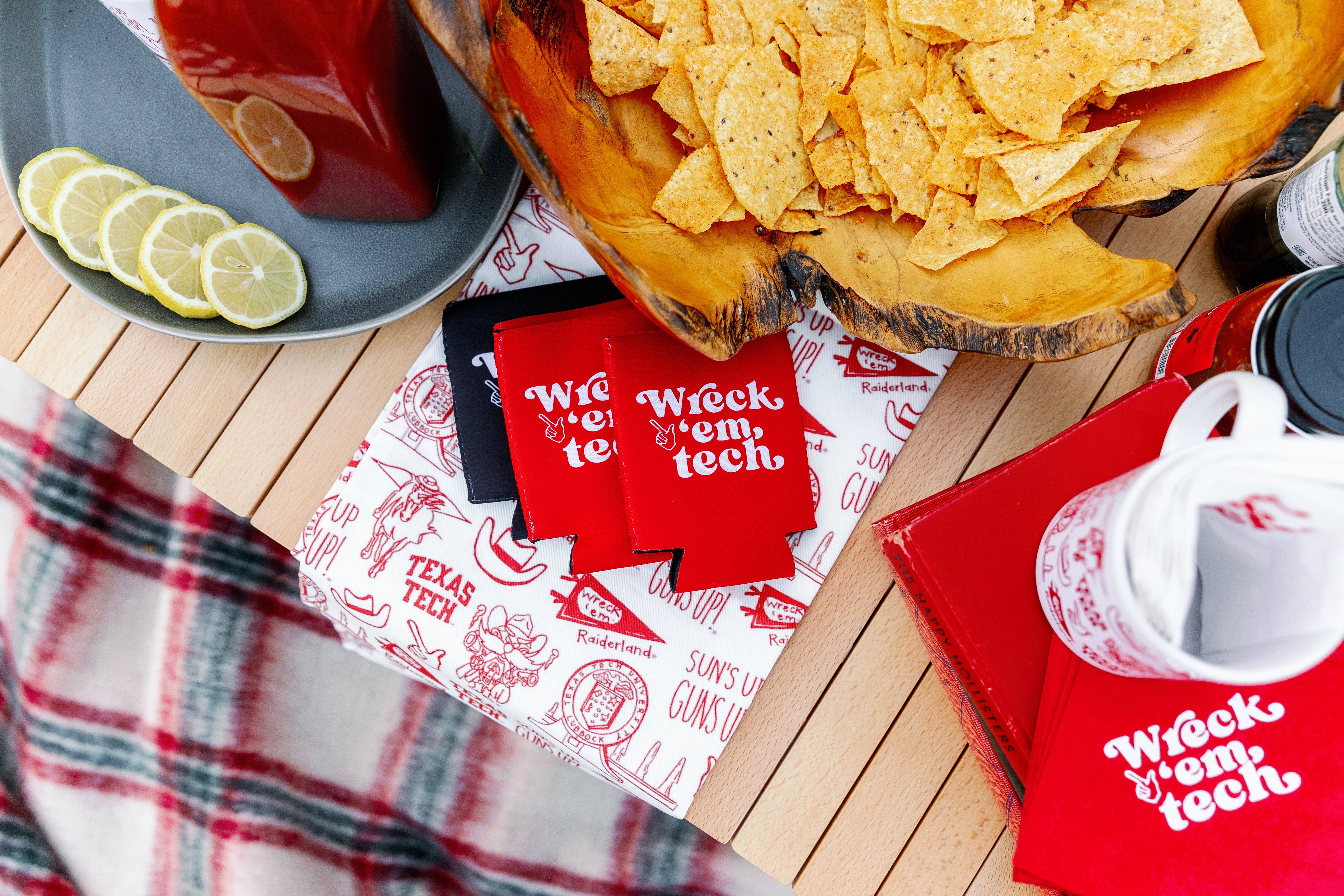 Victory Lap – wholesale Drinkkramare – Texas Tech Koozie - Röd4