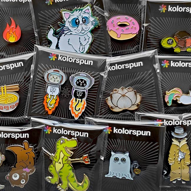 Kolorspun Pins - Vendita all'ingrosso Calamite - Magnete da frigo in metallo con coniglietto vampiro