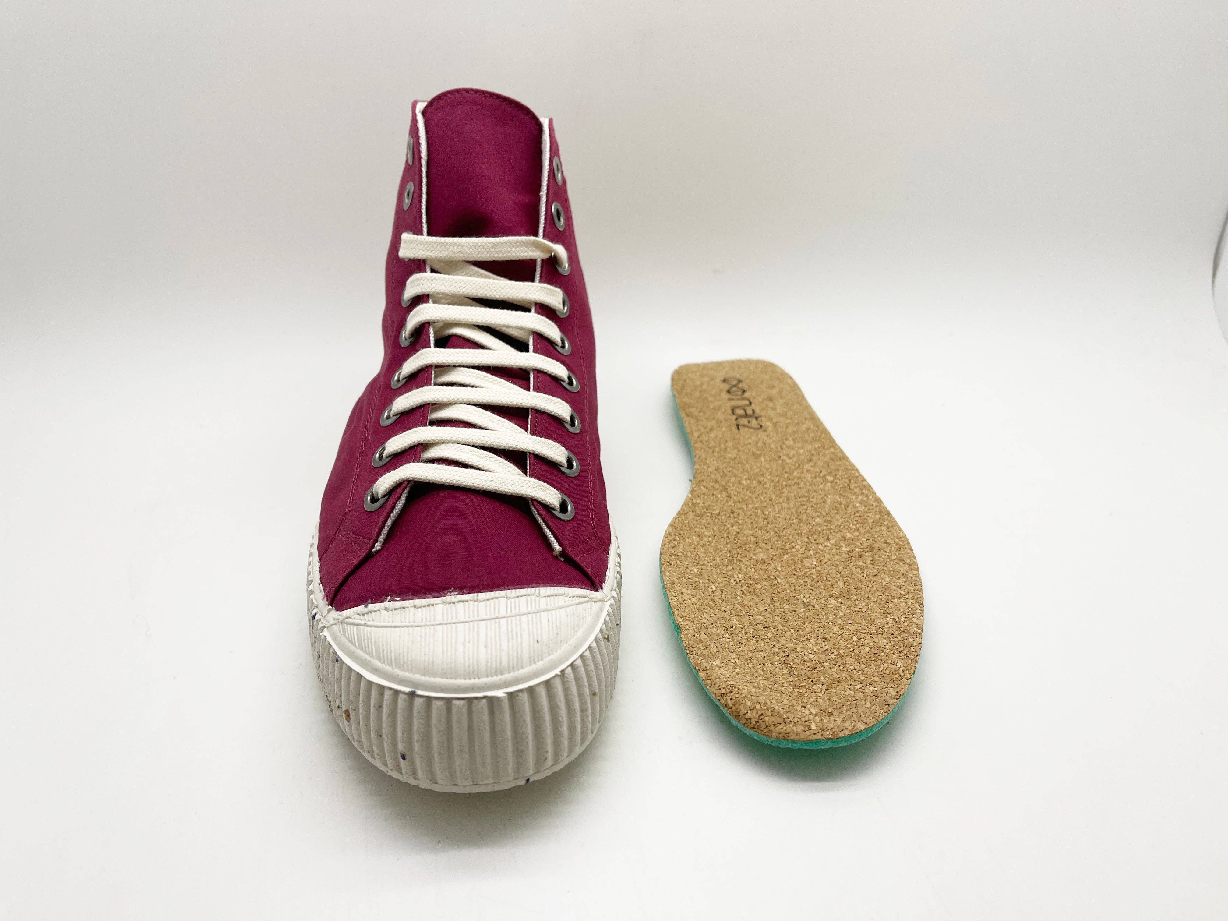 thies – wholesale Lifestyle trainers – Unisex – nat-2™ Mono ETA waterproof wine vegan, aus Biobaumwolle5