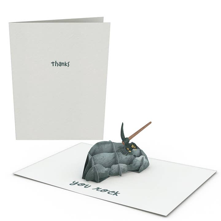 Lovepop Cards - Wholesale Thank You Card - Thank You Whimsical Notecards (4-Pack) 3.75 x 5.125"6