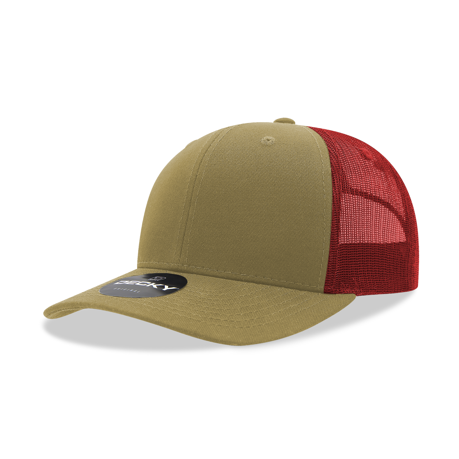 The Park Wholesale - Vente Casquette de camionneur – unisexe - Casquette Trucker classique Decky 6021, 6 panneaux, style mid pro112