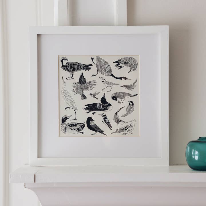 As Little Cooking as Possible - Wholesale Art Print - New England Birds | Screen-Print | Made in Vermont1