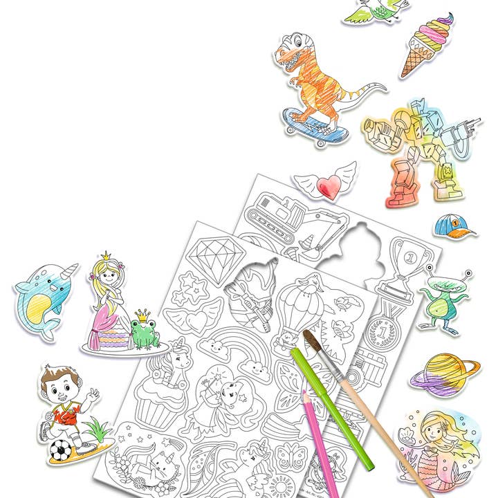URSUS® / Buntpapierfabrik Ludwig Bähr GmbH & Co. KG - Wholesale Colouring book – Child & baby - Magnetic coloring “Adventure”3