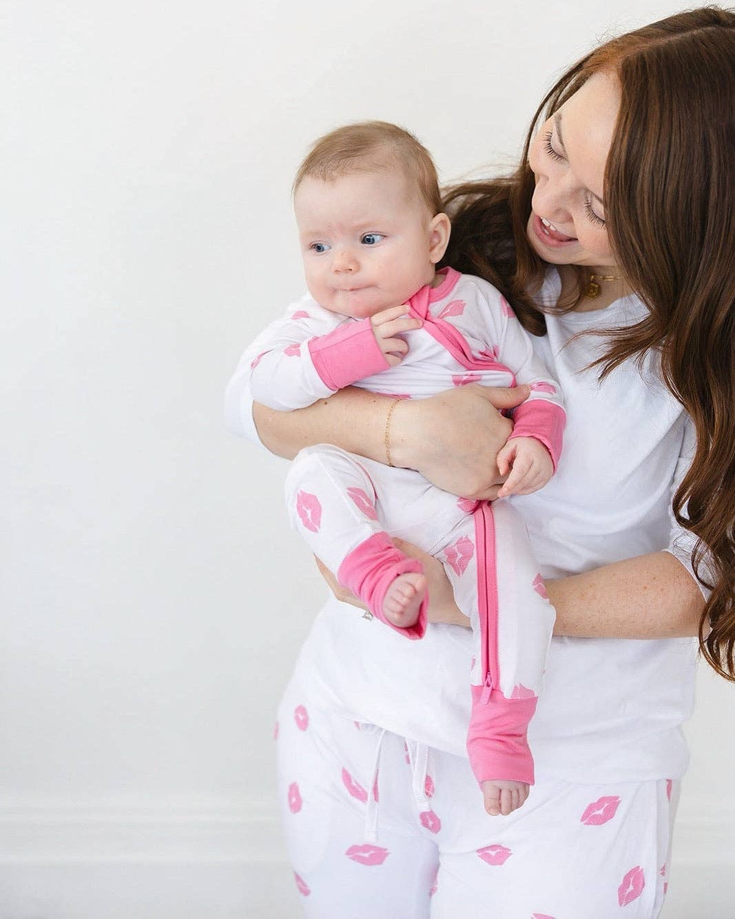 Blush Lotus - Vente Barboteuse – bébé - Bisous - Zippy1