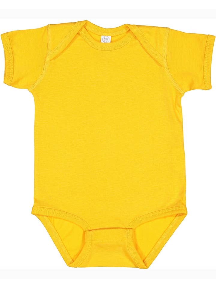 Total Apparel - Wholesale Bodysuit (Non-Footed) - Baby - Rabbit Skins Infant Fine Jersey Bodysuit | Blank Onesie 442433