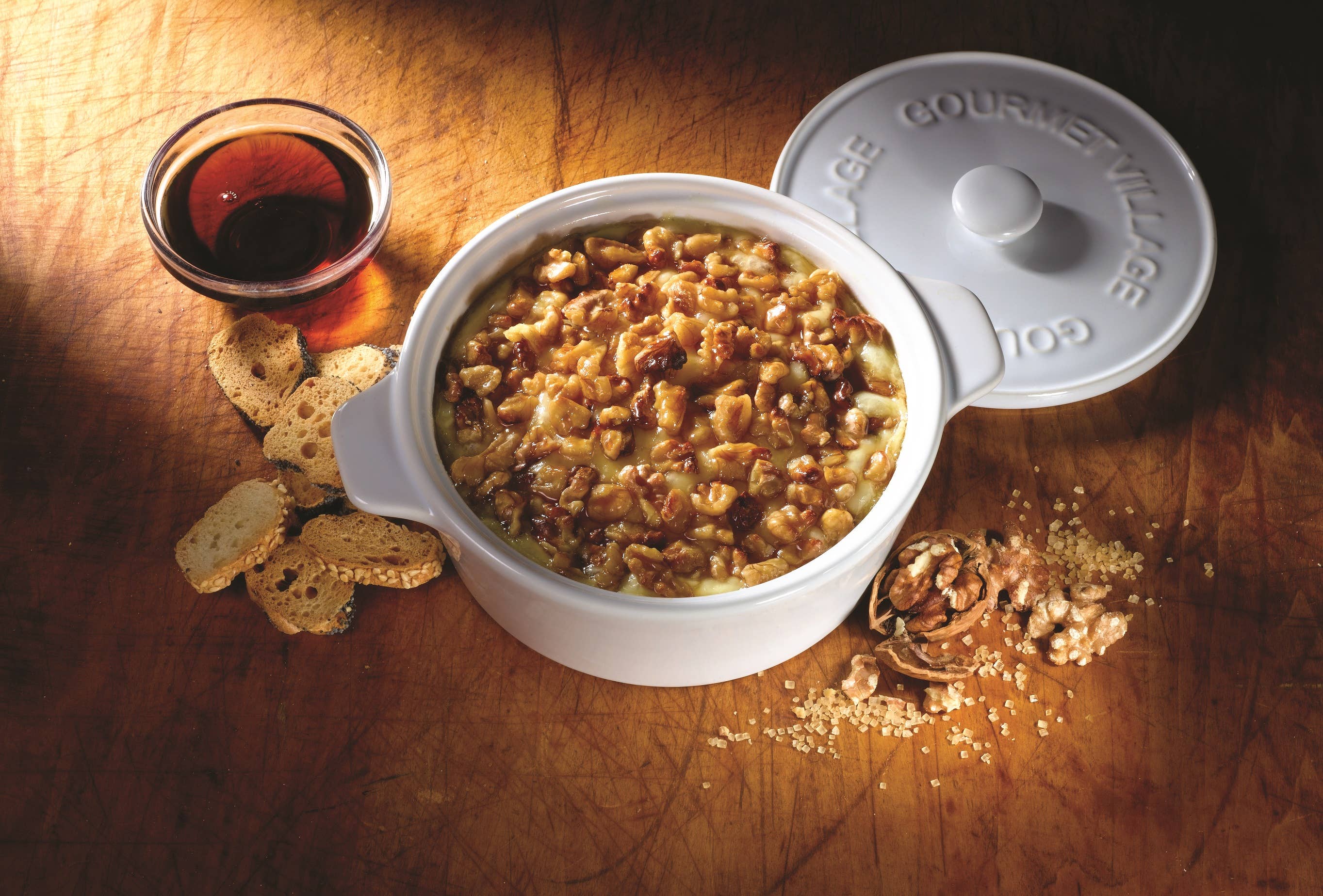 Gourmet Du Village - Wholesale Dip - Brie Topping Mix Maple Walnut1