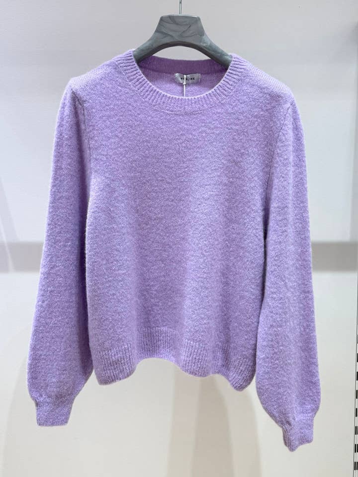 Camisola em alpaca superfina e lã 7713 por atacado de NOELINE