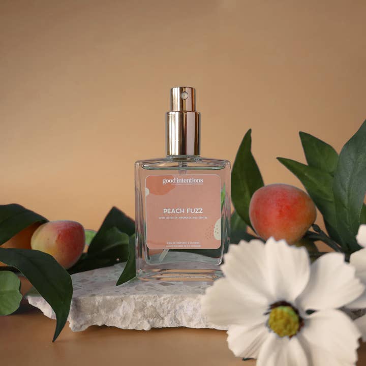Peach Fuzz Perfume Spray for wholesale by Good Intentions