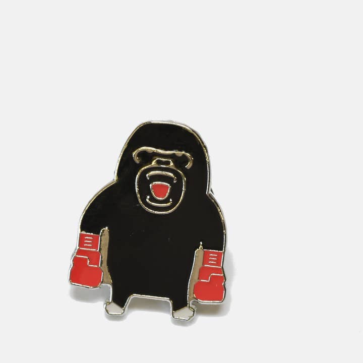 Curated Basics - Wholesale Lapel Pin/Button - Gorilla Pin
