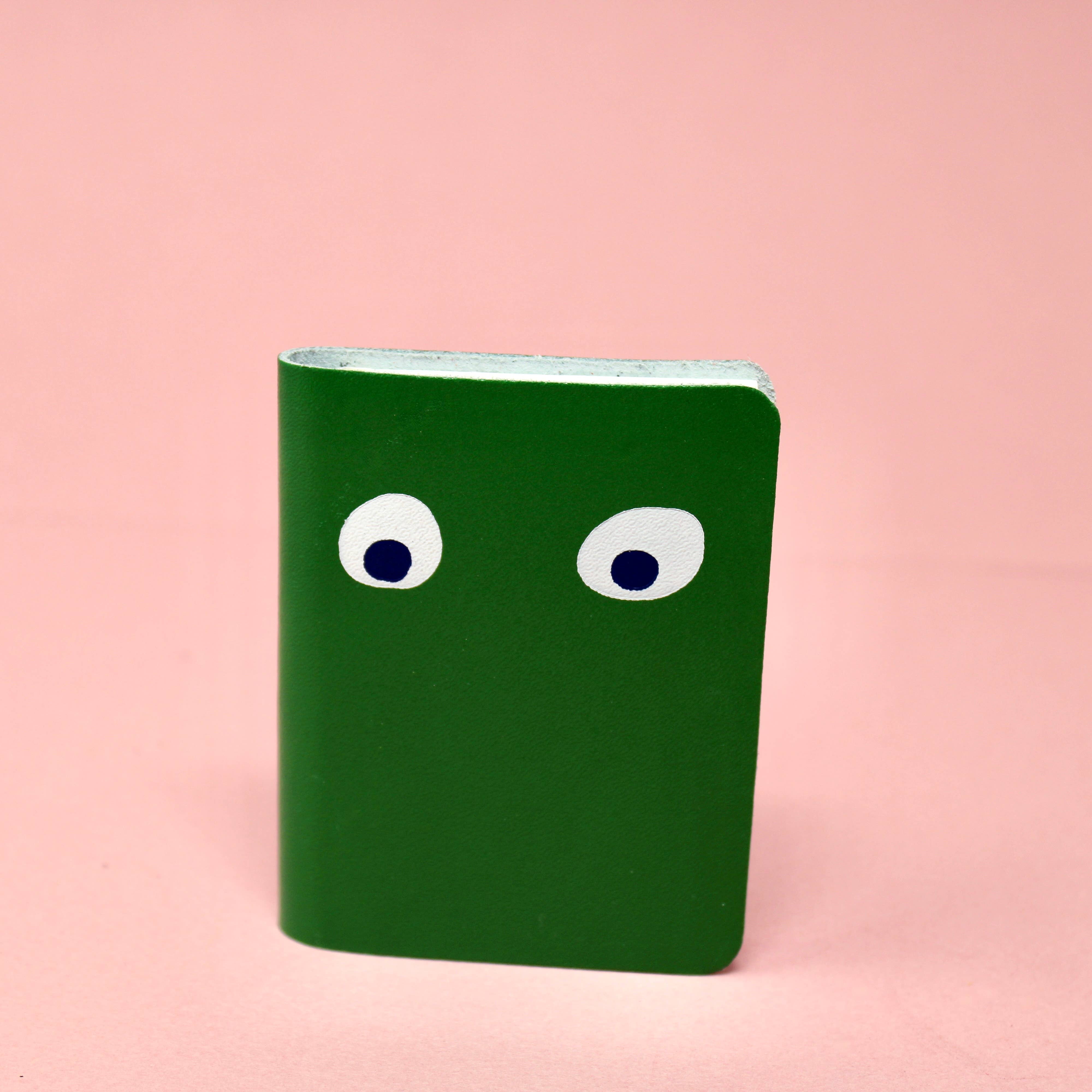 Ark Colour Design - Wholesale Notebook - Googly Eye Mini Leather Notebook1