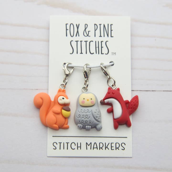 Woodland Animals | Progress Keepers for wholesale by Fox & Pine Stitches