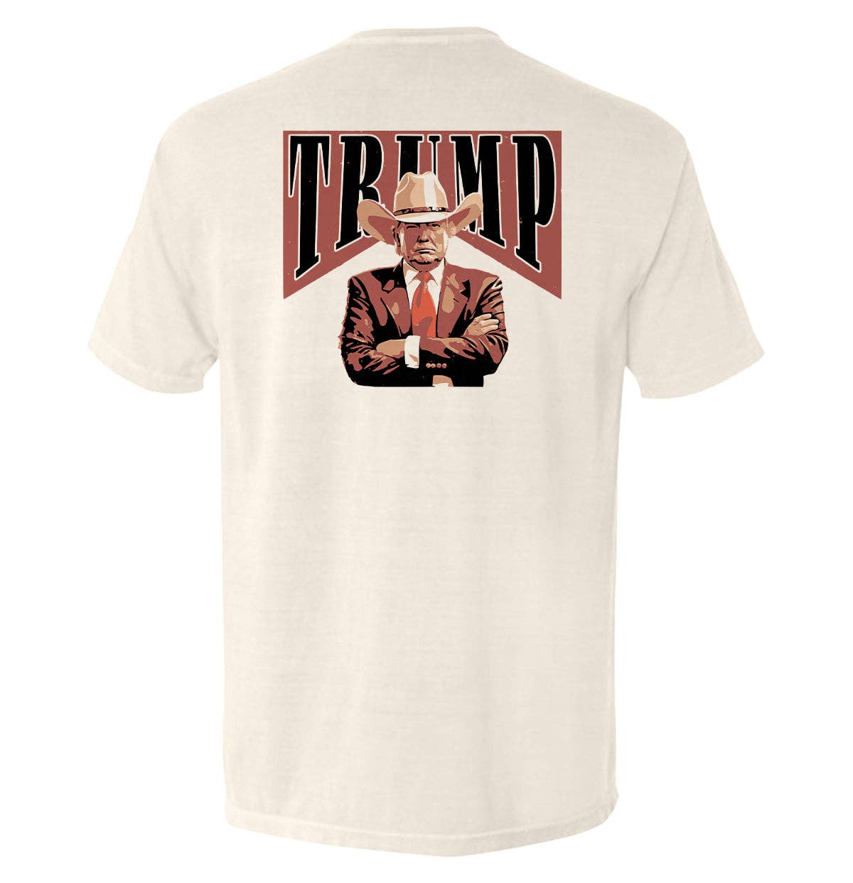 Shield Republic - Vente T-shirt sérigraphié – homme - Label rouge Trump3