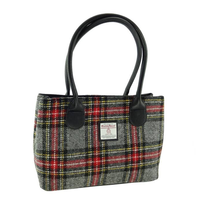 Glen Appin Of Scotland - Wholesale Shoulder bag – women's - LB1003 Harris Tweed "Cassley" Classic Handbag3