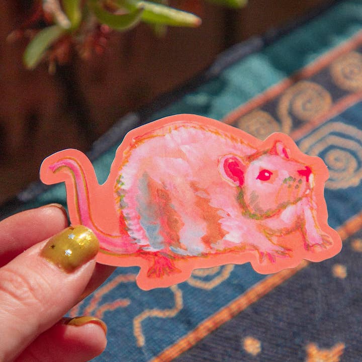 Refuge Studios Iowa City - Wholesale Sticker - Lab Rat Sticker1