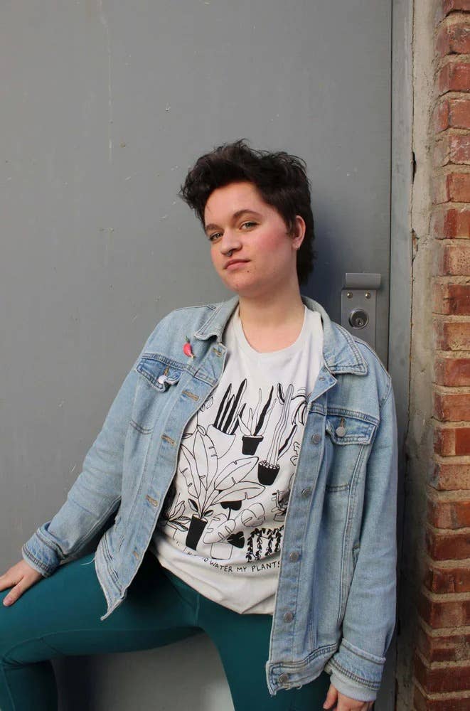 Yonder Studios - Wholesale Screen Printed T-Shirt - Women's - Water My Plants Shirt2