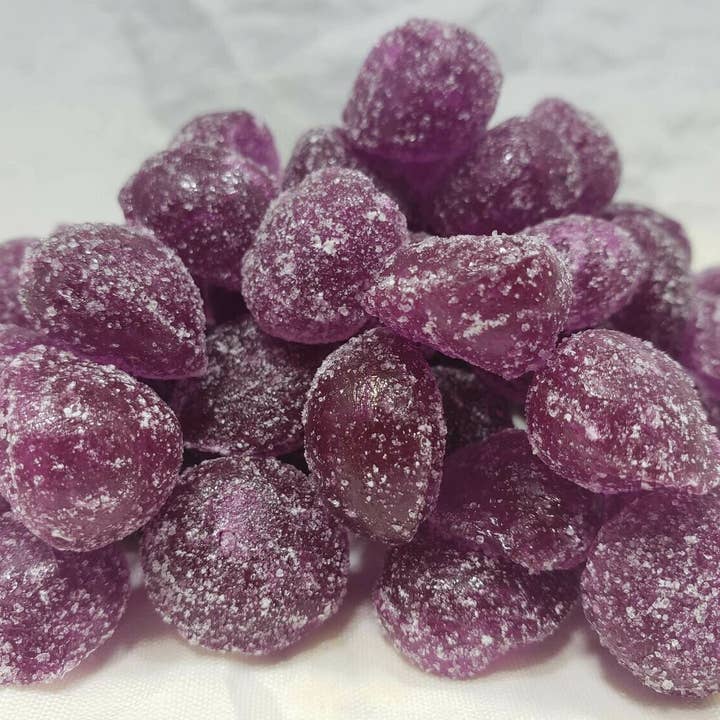 Chesebro's Handmade Confections and Candy - Wholesale Hard Candy - Huckleberry Hard Candy Drops, 4.5 oz.