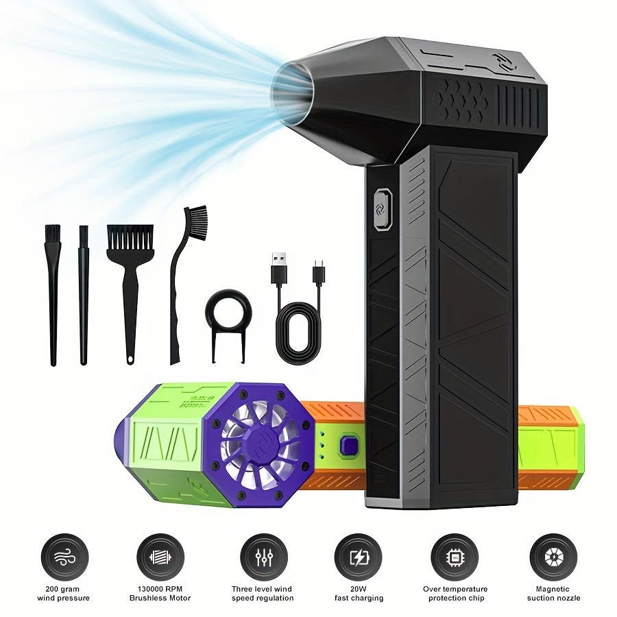 Shop Celino - Wholesale Handheld Electric Fan - Portable Mini Turbo Jet Fan – Dual Power Mode, High Velocity7