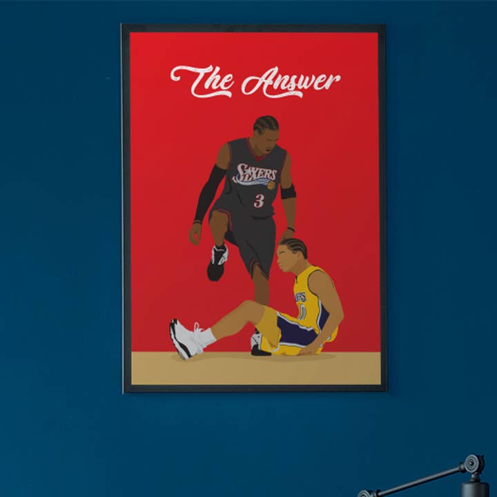 The Answer - Allen Iverson pour la vente par WALL OF FAME