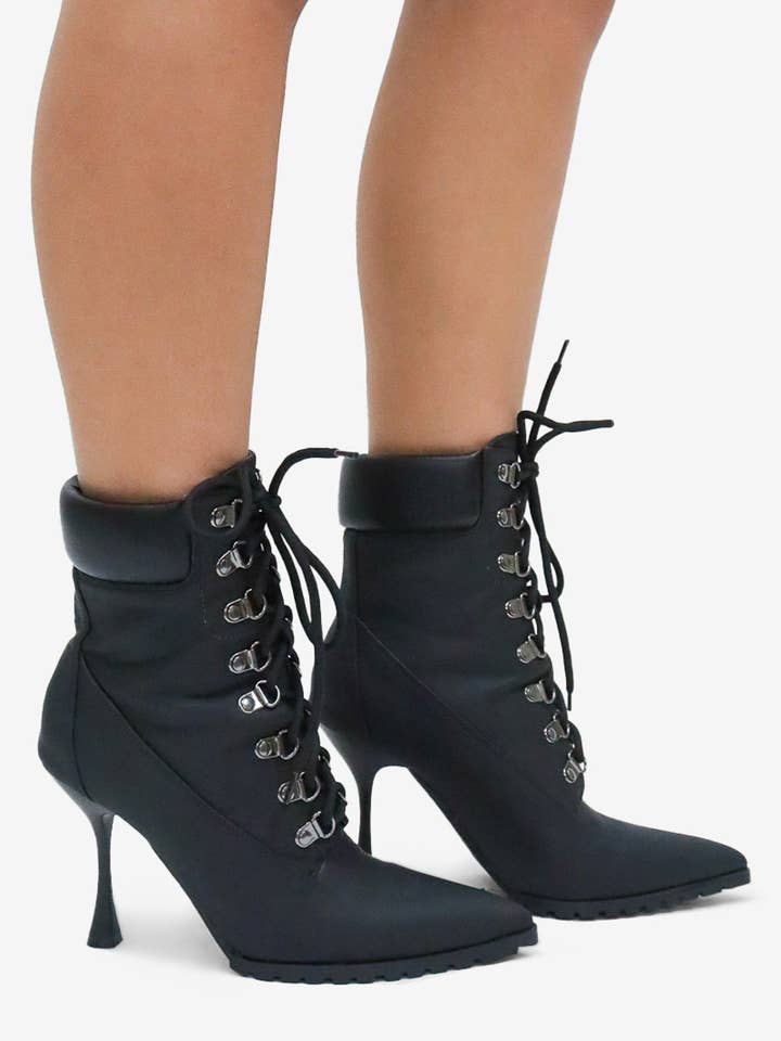 Lemonade Shoes – wholesale Stövletter – Baby – THAT'S THE GIRL - Snörstövletter med stilettklack3