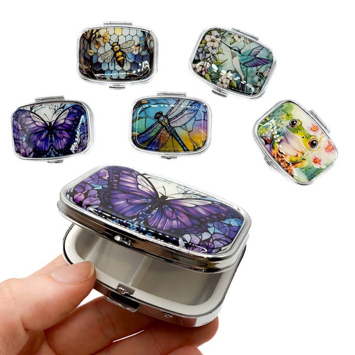 Pill Box with Mirror and other Purchase Wholesale empty pill bottles. Free Returns & Net 60 Terms on Faire trending on Faire.