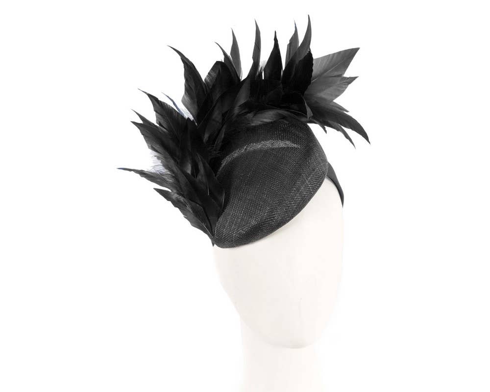 Max Alexander by Cupids Millinery Melbourne - Wholesale Fascinator Hat - Women's - Spring racing pillbox with feathers by Fillies Collection0