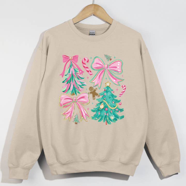 Pretty In Pink Christmas Collage for wholesale by Her Ever After