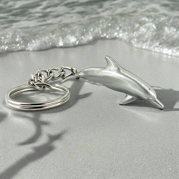 Big Blue by Roland St John - Wholesale Keychain - Unisex - Dolphin Keychain for Women and Men- Dolphin Gifts for Women