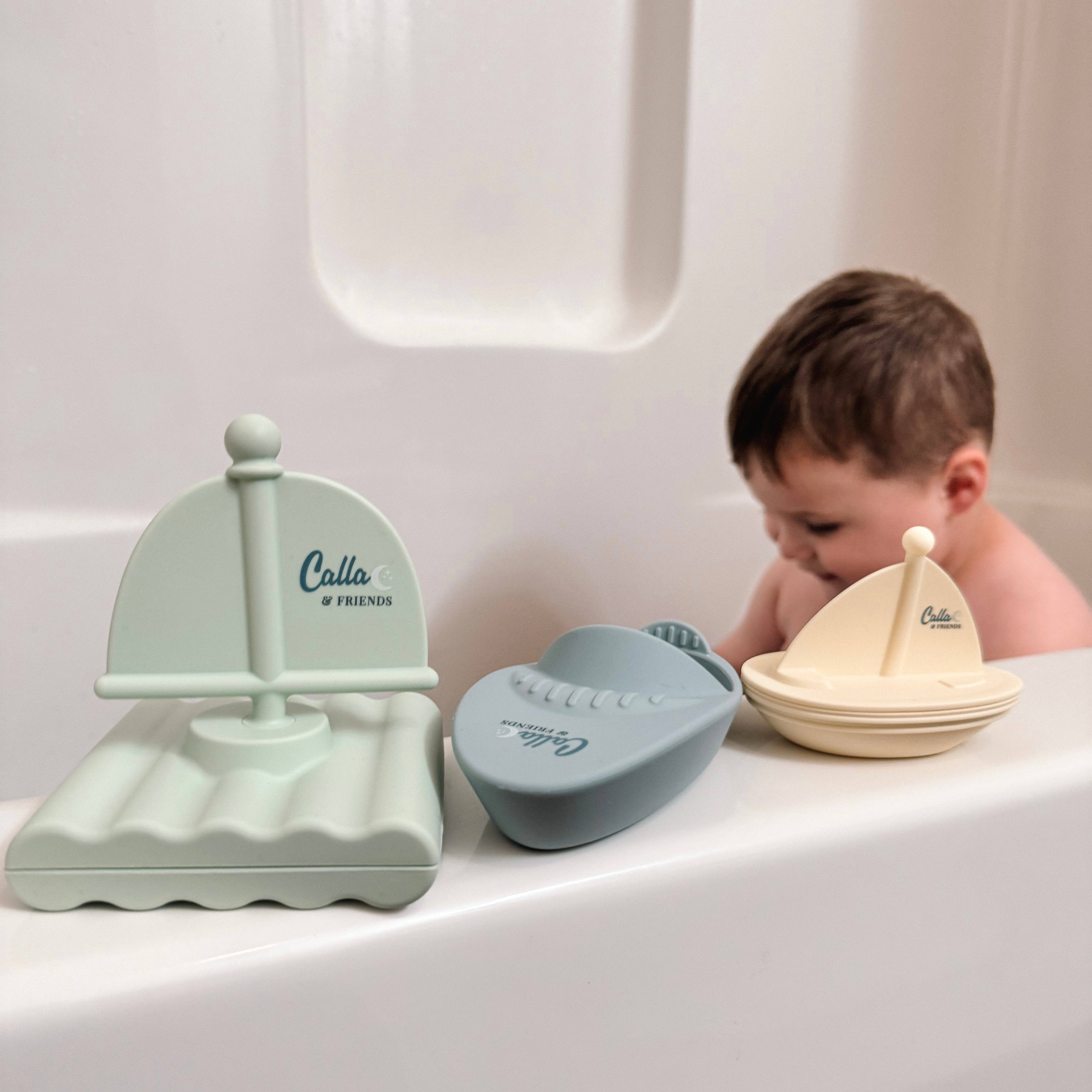 Calla & Friends - Wholesale Bath Toy - Baby - Ryder's Racing Bath Boats12