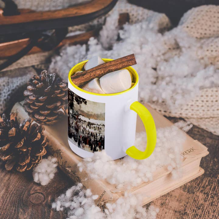 3dRose - Wholesale Coffee Mug - 3dRose, Skaters in the Bois de Boulogne, 1868 Pierre Auguste Renoir, Mug5