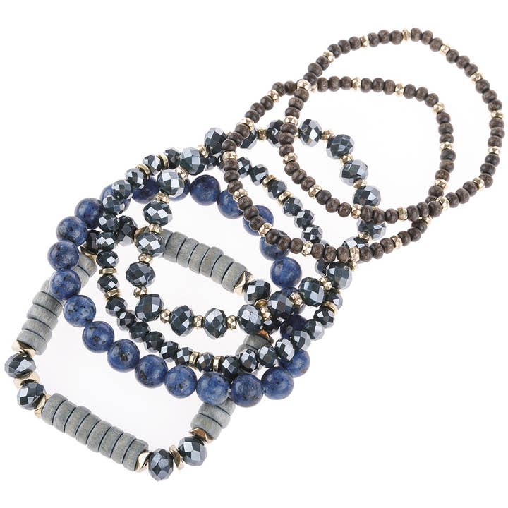 MYS Wholesale Inc - Wholesale Jewelry Set - Mix Stackable Charm Stretch Bracelet1