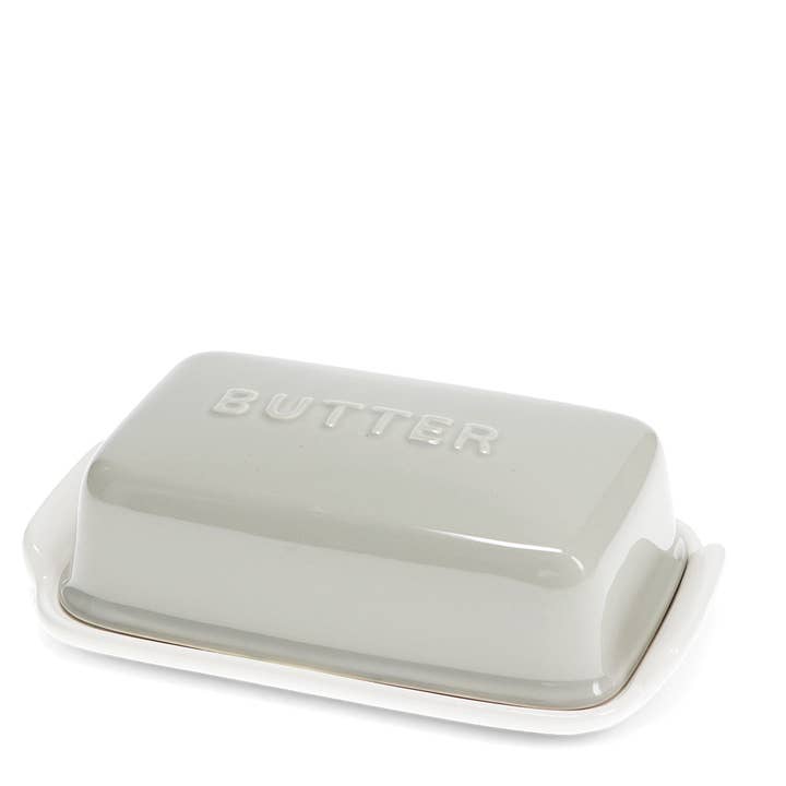 Ceramic butter dish - Grey for wholesale by Rex B2B - UK
