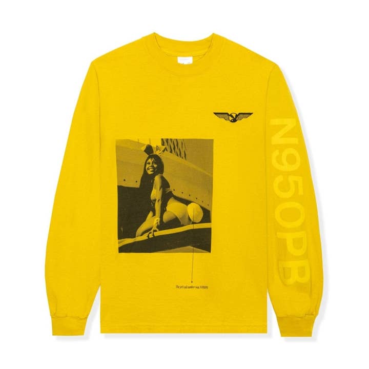 T-shirt à manches longues Aviation Wings N950PB pour la vente par PLAYBOY