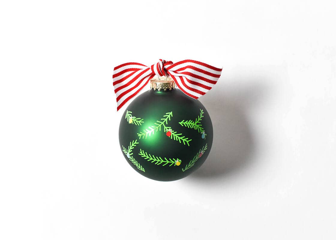 Coton Colors - Wholesale Ornament - Our First Christmas Tree Glass Ornament2