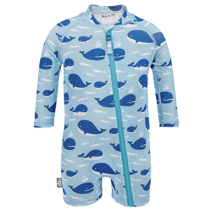 Blue Whale
| Long Sleeve UV Jumpsuit for Baby & Toddler for wholesale by Jan & Jul