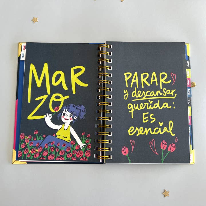 Pedrita Parker - Wholesale Planner - 2026 Agenda Week View - Shine Bright4