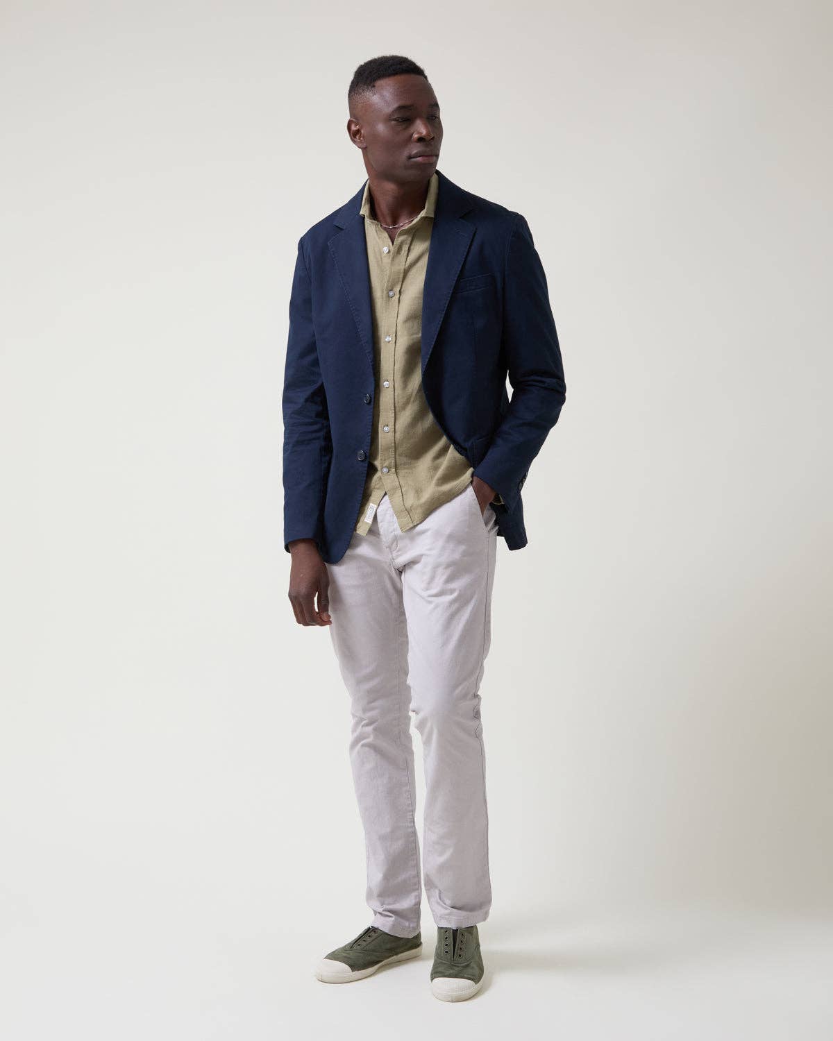 ALTONADOCK - Wholesale Blazer - Men's - Fitted Blue Blazer4