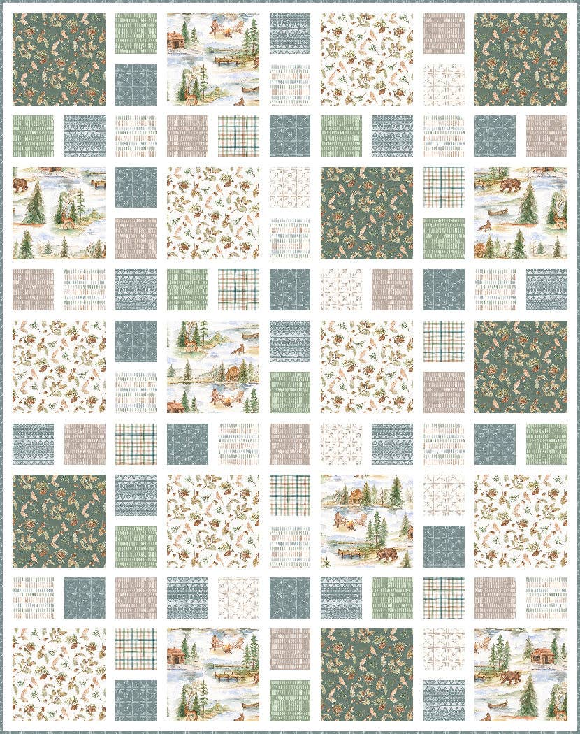 The Whimsical Workshop – wholesale Quilt – Day at the Lake Quilt Pattern0