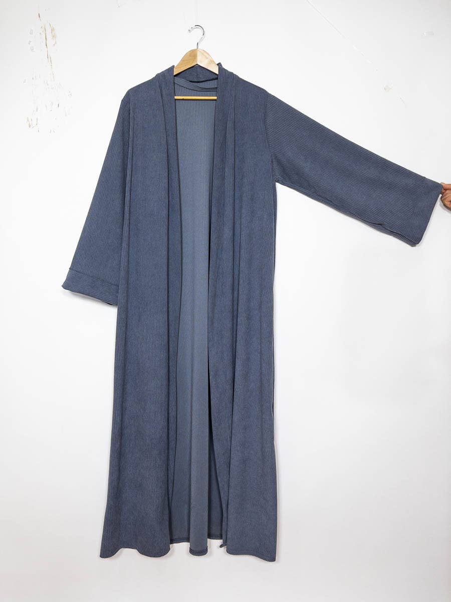 IDEAL OUTFIT - Vente Kimono – femme - Kimono ref:2391-B-velours côtelé8