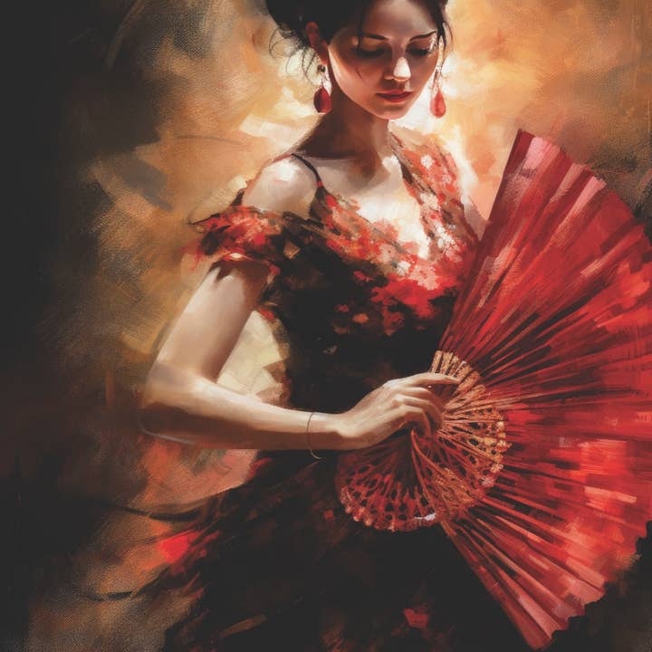 Flamenco Dancer Decoupage Rice Paper - A3+ - for Crafts for wholesale by Craft Kreatively