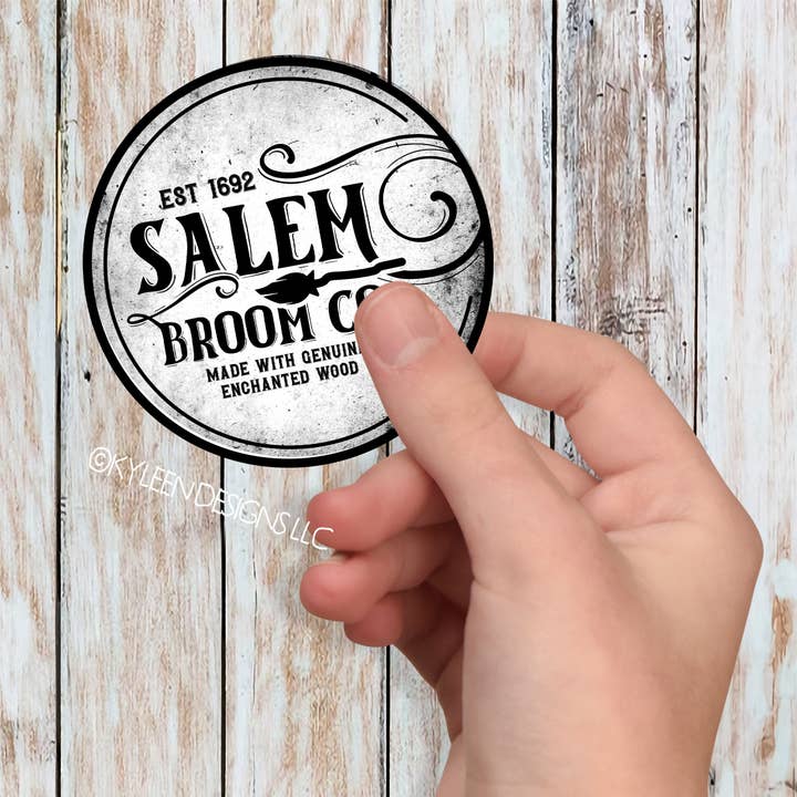 Salem Broom Company Stanzaufkleber für den Großhandel von Kyleen Designs