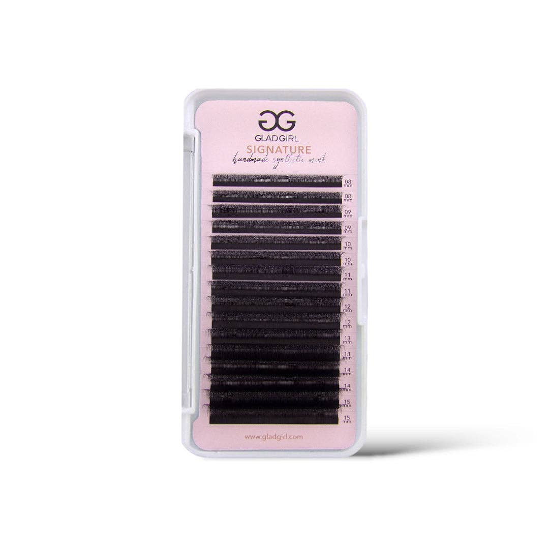 GladGirl - Vendita all'ingrosso Ciglia finte - Ciglia Neptune Signature Mink a Lunghezza Mista - Curvatura D3