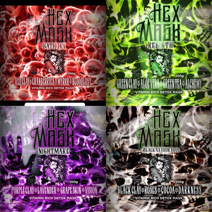 Hexmask (Detox & Vitamin Rich, Choice of 4) for wholesale by Hexbomb ltd