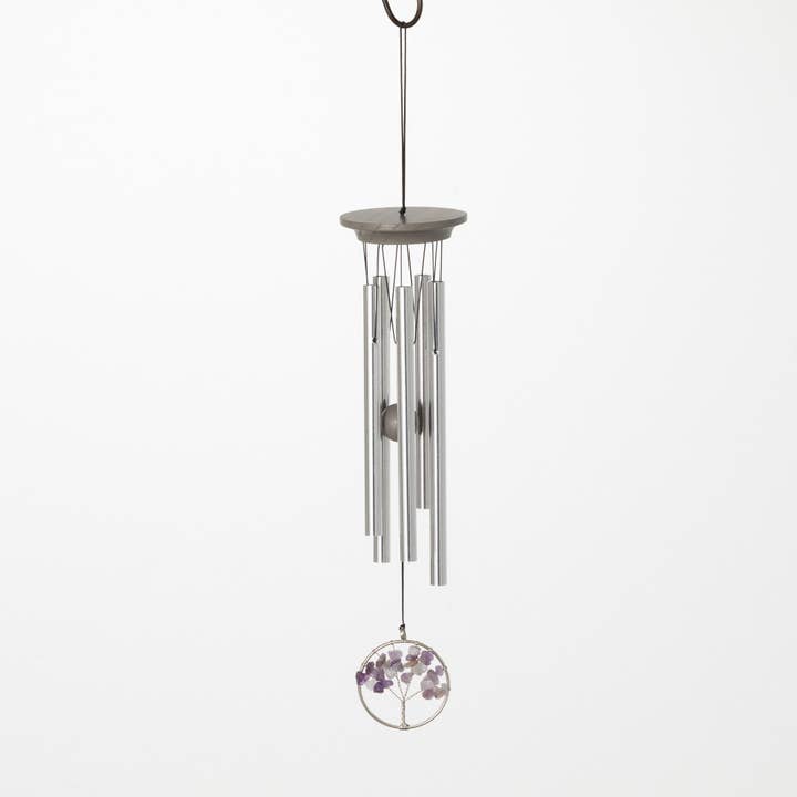 Serenity Tree Chime™ - Small, Amethyst for wholesale by Woodstock Chimes