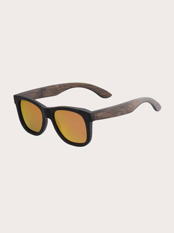 Wood&Chic - Wholesale Sunglasses - Unisex - Unisex UV400 Wooden Sunglasses - Ginkgo