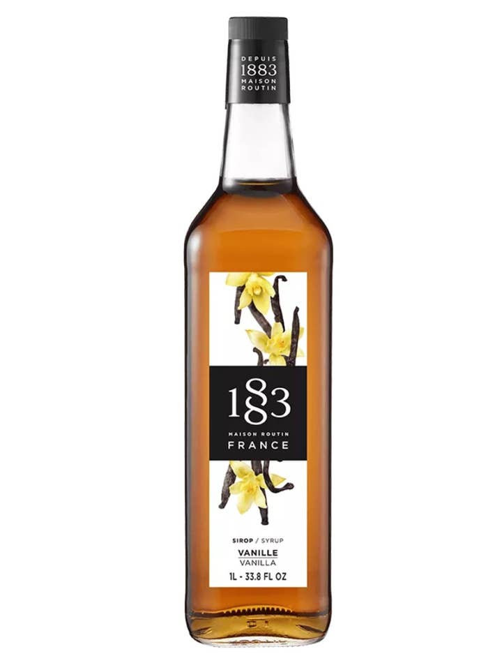 1883 vanilla syrup for wholesale by Hospitality Line