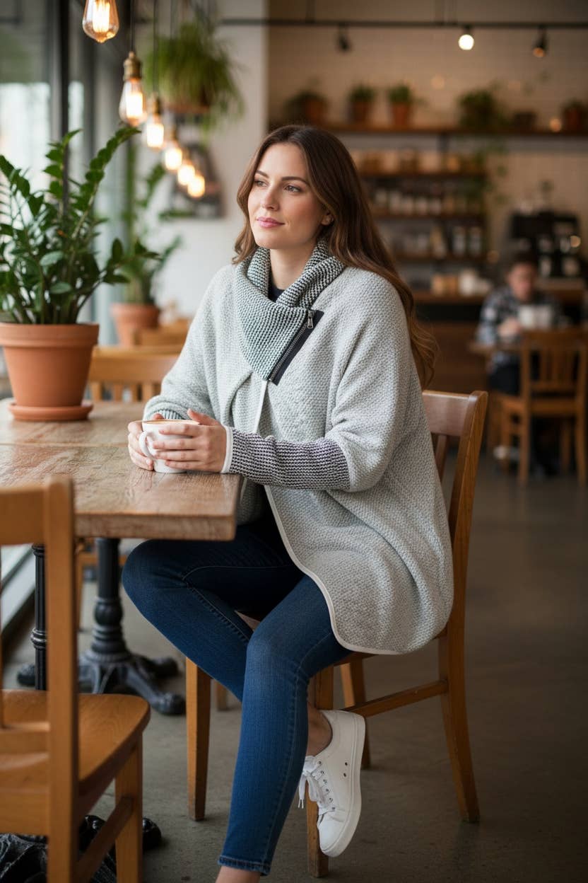 LINEN & COTTON HOUSE - Wholesale Coat - Women's - WOMEN'S WOOL COAT 4139 FALL WINTER CLOTHING