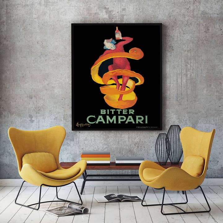 Bitter Campari by Leonetto Cappiello Poster & Canvas Prints for wholesale by Vintage Printz