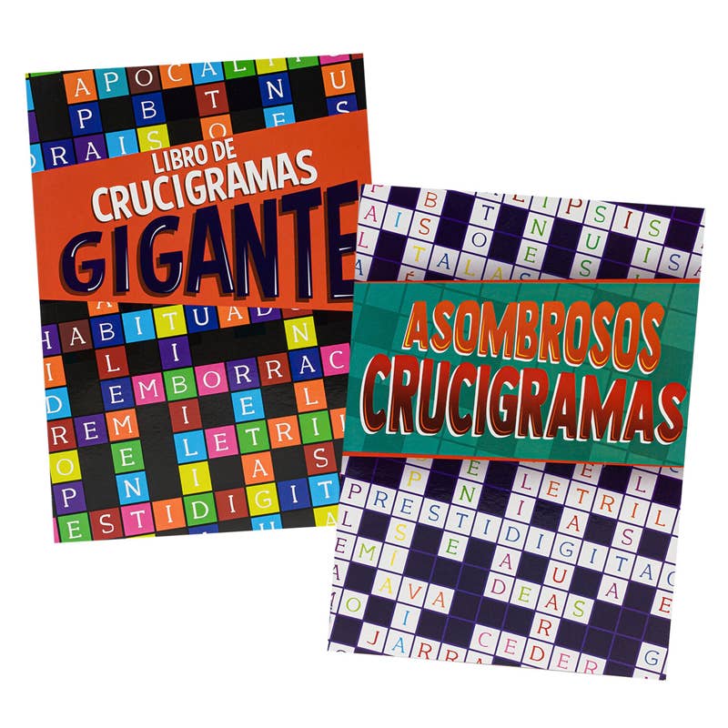 Deluxe Import Trading - Wholesale Puzzle - Adult - 80 Page Spanish Crossword Book0