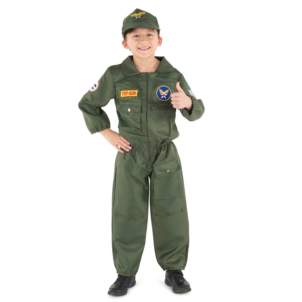 Dress Up America - Vendita all'ingrosso Costume di carnevale - Bambini - Costume da pilota dell'aeronautica militare - Bambini3
