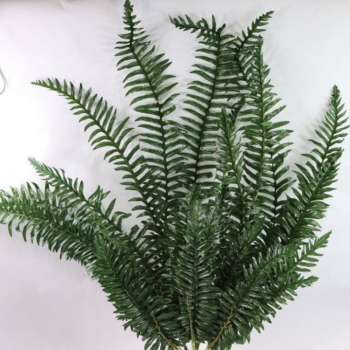 General Wholesale Inc - Wholesale Artificial Plant - 44" BOSTON FERN W/29 LEAVES-GG25609-GREEN
